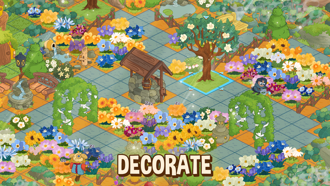 Honey Grove — Cozy Garden Game - عکس بازی موبایلی اندروید