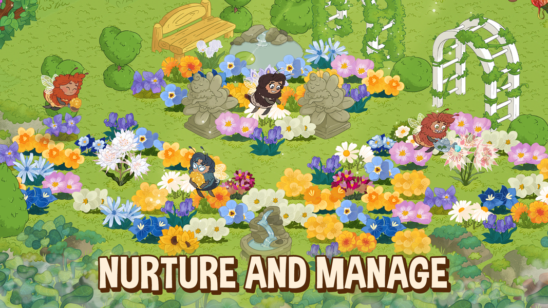 Honey Grove — Cozy Garden Game - عکس بازی موبایلی اندروید