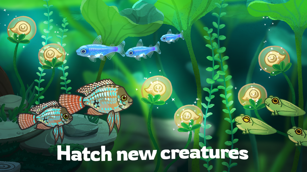 Pondlife — Relaxing Fish Game - عکس بازی موبایلی اندروید