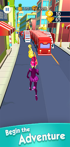 Lady Run bug  Princess Endless ۳D - عکس برنامه موبایلی اندروید