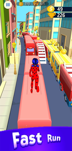 Subway Ladybug Runner