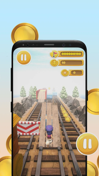 Super Subway Runners Dash - Gameplay image of android game