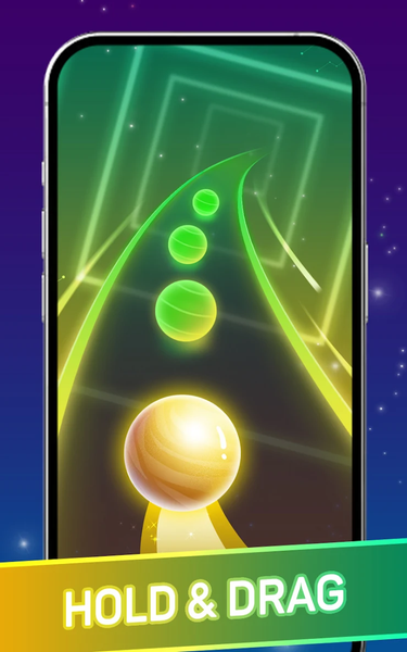 Running Roadball - Gameplay image of android game