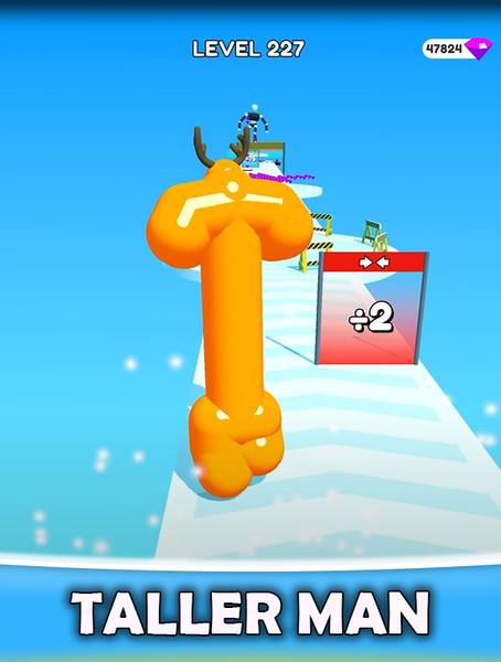 Tall Man Run ۳D - Blob Runner - عکس بازی موبایلی اندروید