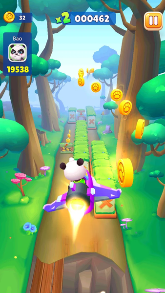 Running Pet: Dec Rooms - Gameplay image of android game