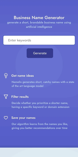 Ai NameLix | Ai Name Generator - Image screenshot of android app