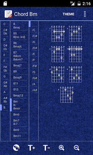 Guitar Chords - عکس برنامه موبایلی اندروید