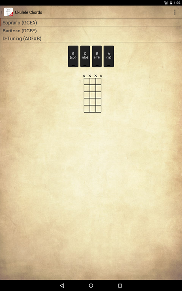 Ukulele Chords Free - عکس برنامه موبایلی اندروید