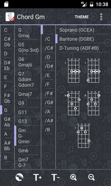 Ukulele Chords Free - عکس برنامه موبایلی اندروید