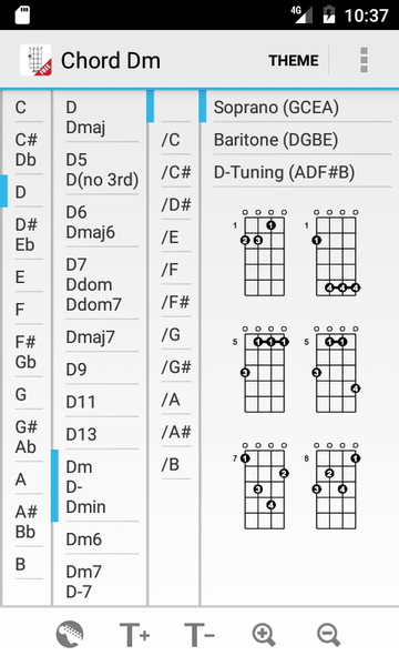 Ukulele Chords Free - عکس برنامه موبایلی اندروید