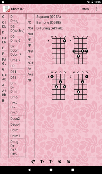 Ukulele Chords Free - عکس برنامه موبایلی اندروید