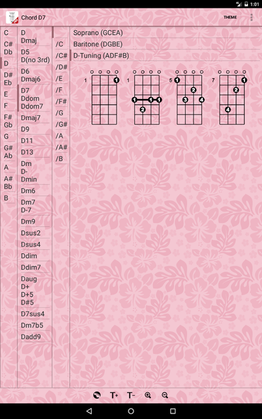 Ukulele Chords Free - عکس برنامه موبایلی اندروید