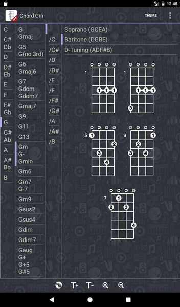 Ukulele Chords Free - عکس برنامه موبایلی اندروید