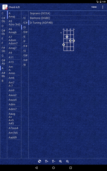 Ukulele Chords Free - عکس برنامه موبایلی اندروید