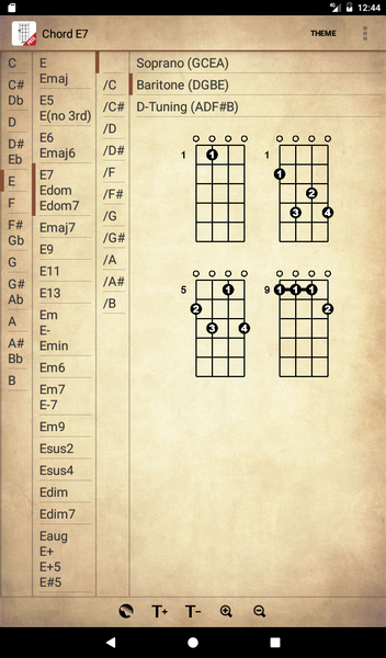 Ukulele Chords Free - عکس برنامه موبایلی اندروید