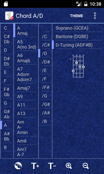 Ukulele Chords Free - عکس برنامه موبایلی اندروید