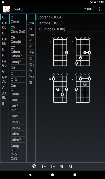 Ukulele Chords Free - عکس برنامه موبایلی اندروید