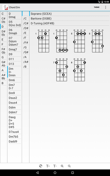 Ukulele Chords Free - عکس برنامه موبایلی اندروید