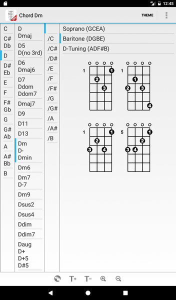 Ukulele Chords Free - عکس برنامه موبایلی اندروید