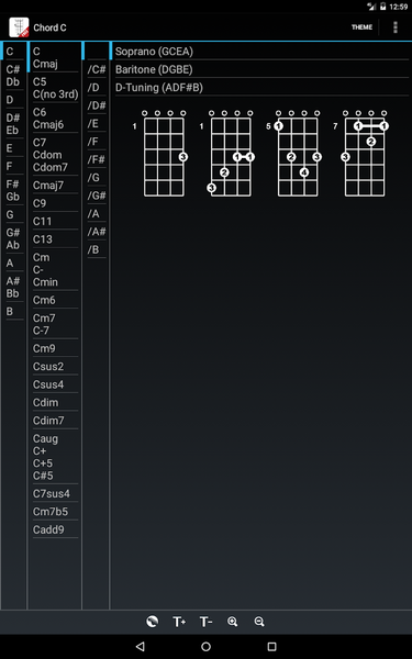 Ukulele Chords Free - عکس برنامه موبایلی اندروید