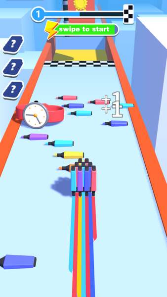 Color Pen Run - عکس بازی موبایلی اندروید