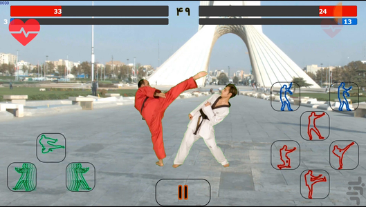 real fighters (online) - Gameplay image of android game