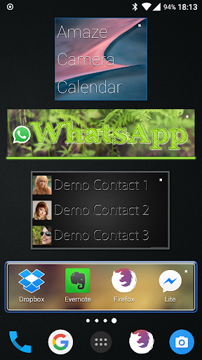 Launchy Widget App Launcher - Image screenshot of android app