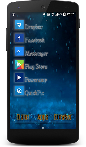 Launchy Widget App Launcher - Image screenshot of android app