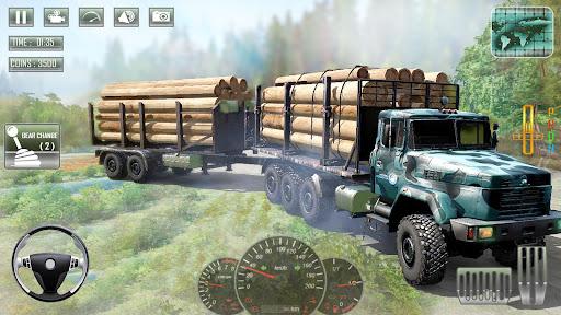 Army Russian Truck Driving - Gameplay image of android game