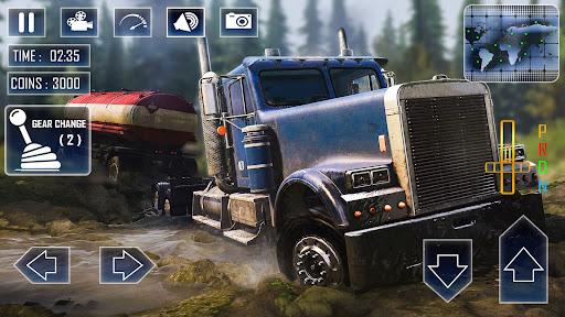 USA Truck Driving Off Road - Image screenshot of android app