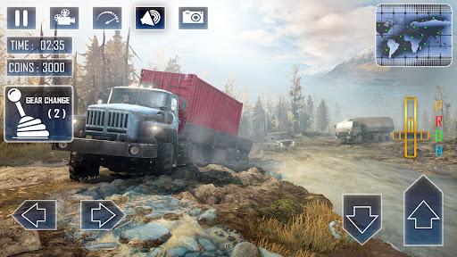 USA Truck Driving Off Road - Image screenshot of android app