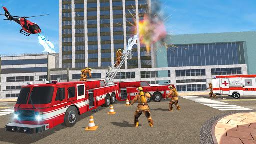 Emergency Firefighter Rescue - Image screenshot of android app