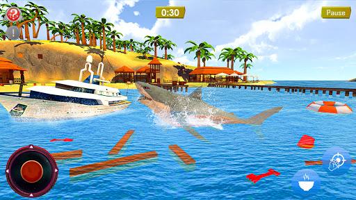 Hungry Shark Attack Game ۳D - عکس بازی موبایلی اندروید