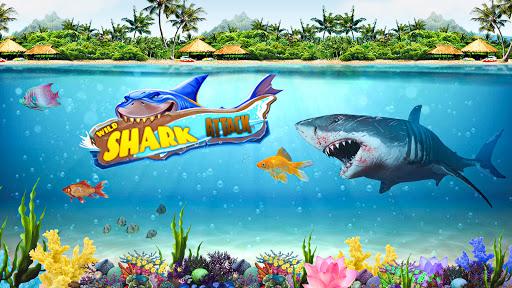 Hungry Shark Attack Game ۳D - عکس بازی موبایلی اندروید