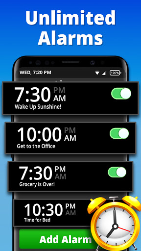 music alarm clock app