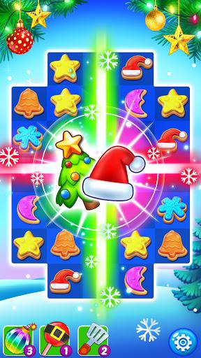Christmas Cookie: Match 3 Game - Gameplay image of android game