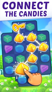 Gummy Paradise: Match 3 Games - Gameplay image of android game