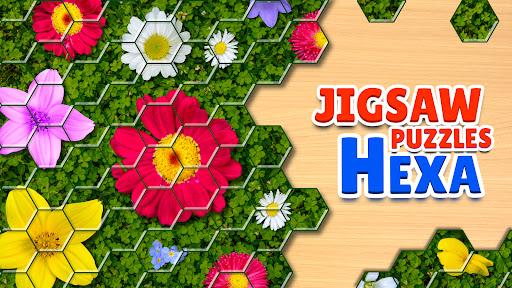 Jigsaw Puzzles Hexa - Gameplay image of android game