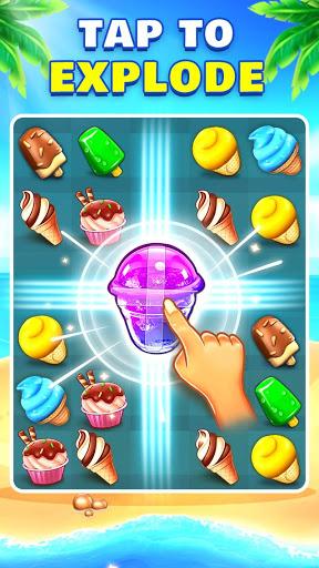 Ice Cream Paradise: Match 3 - Gameplay image of android game