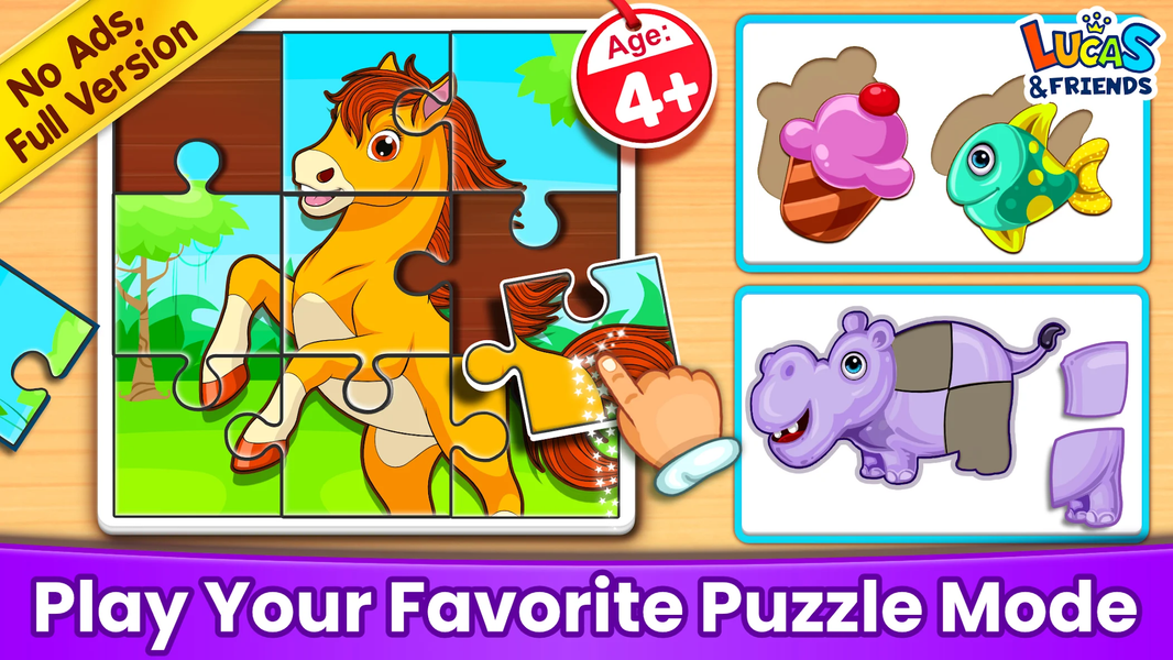 Puzzle Kids: Jigsaw Puzzles - عکس برنامه موبایلی اندروید
