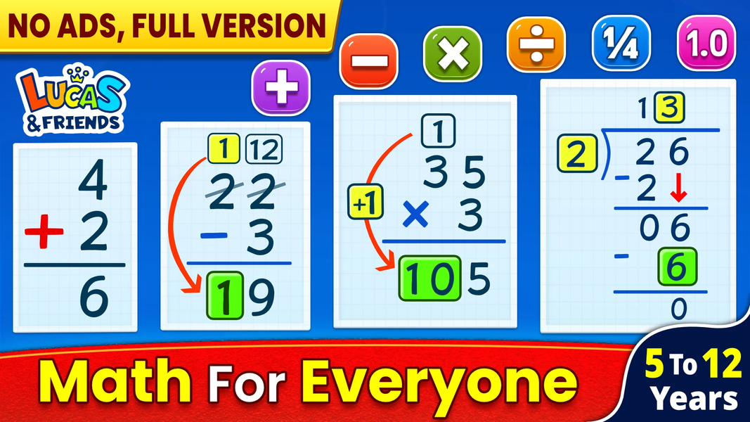 Math Games: Math for Kids - Image screenshot of android app