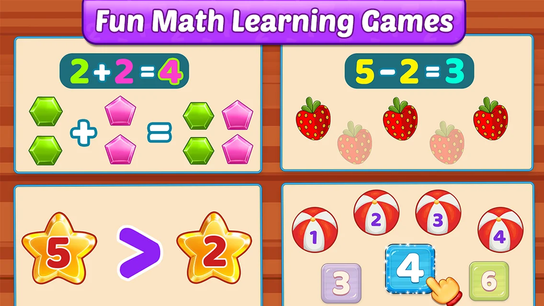 Math Kids: Math Games For Kids - عکس برنامه موبایلی اندروید