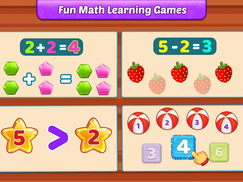 Math Kids: Math Games For Kids - عکس برنامه موبایلی اندروید