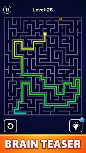 Maze Games: Labyrinth Puzzles - Gameplay image of android game