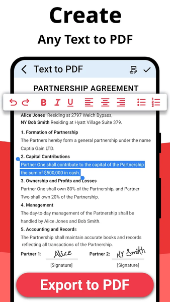 PDF Scanner and PDF Reader - Image screenshot of android app