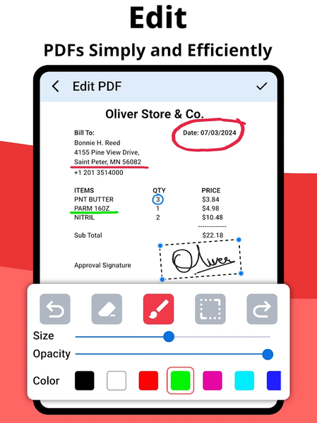 PDF Scanner and PDF Reader - Image screenshot of android app