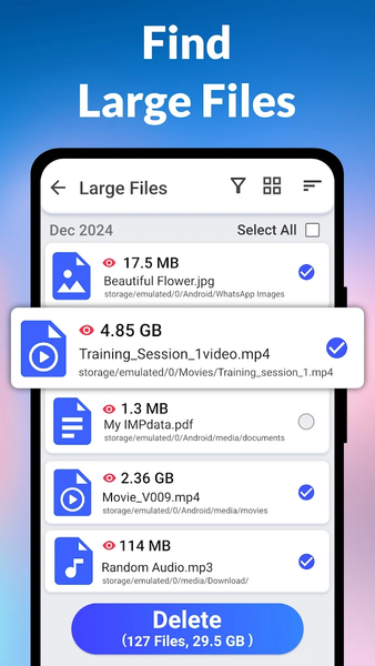 Phone Storage Cleaner: Cleanup - Image screenshot of android app