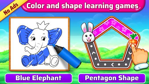 Color Kids: Coloring Games - Gameplay image of android game