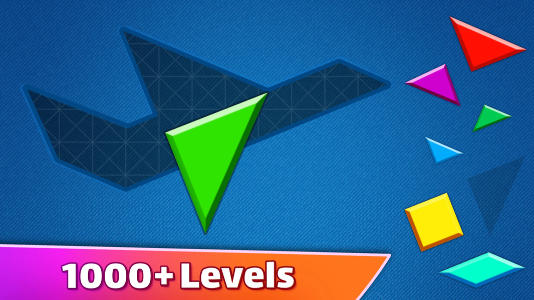 Tangram Puzzle: Polygrams Game - Gameplay image of android game