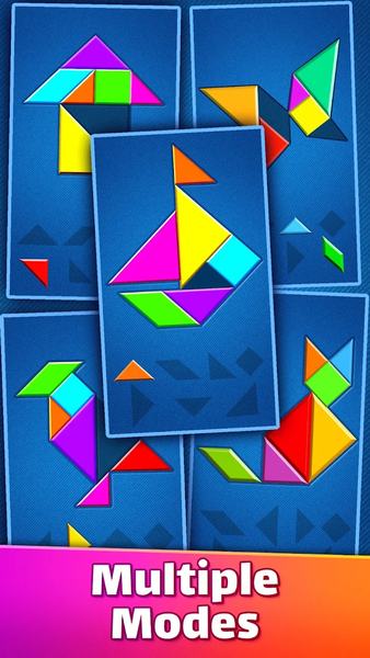 Tangram Puzzle: Polygrams Game - Gameplay image of android game